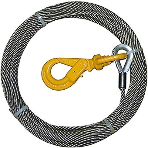 منتجات B/A كابل ونش 4-38SC75LH، فولاذ، 3/8 بوصة × 75 بوصة، ارتفاع 3.375، عرض 18.125، طول 17.937 in Saudi Arabia