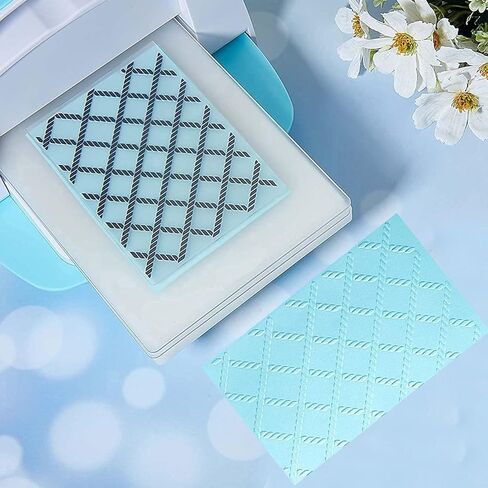 8Pcs Heart Dot Plastic Embossing Folder DIY Craft Template Molds Stamp Stencils Scrapbook Paper Cards Photo Album Making Tool Embossing Folders Handmade Art Craft Supplies Decorating Mold in Kuwait