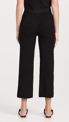 Monrow Women's Boucle Knit Crop Pants in Saudi Arabia