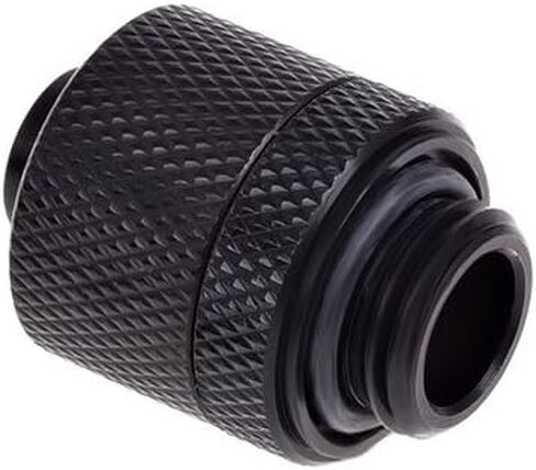 تركيبات الضغط Alphacool 17387 HF 13/10 G1/4 - تركيبات تبريد المياه ذات السداسية السوداء العميقة in Kuwait