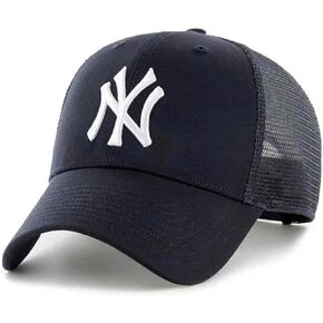 Officially Licensed New York Navy Mesh Trucker MVP Baseball Hat Classic Adjustable Embroidered Primary NY Blue/White Team Logo Structured Snapback Sports Cap in Kuwait