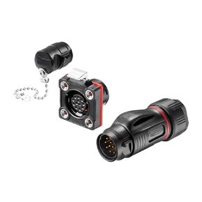 BD-20 البلاستيك الطيران الرسمي 3-core 2-14-core CNC Machinery Industrial Connector (5 core) in Kuwait