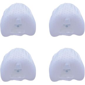 4 Pack N20 Nasal CPAP Mask Liners Compatible N20 Nasal Mask Cushions Silky Comfort Reducing Facial Redness and Pressure Marks for Enhanced Comfort (White, Medium) in Saudi Arabia