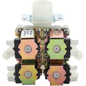 DC12V DN20 G3/4" Magnetic N/C Solenoid Valve 1 in 4 Out Plastic Electromagnetic Valve Normally Water Inlet Valve in Kuwait