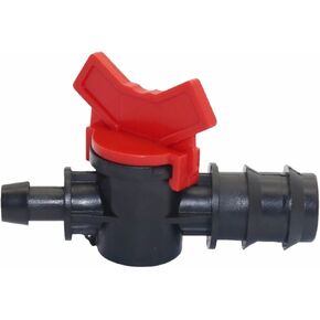 6 Pcs Garden Hose Connector Switch Bypass Valve Drip Bypass Valve Homebrew 9-10mm Hose Agricultural Irrigation in Kuwait