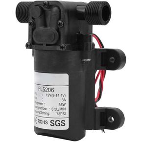 DC 12V 36W G1/2in High Pressure Diaphragm Water Pump 73PSI 3.5L/MIN Agricultural Diaphragm Water Pump in Kuwait