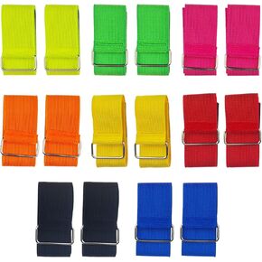 4/8/16/32 حزمة من 3 أربطة سباق ذات أرجل ملونة وثابتة مرنة للمتعة في الهواء الطلق in Kuwait