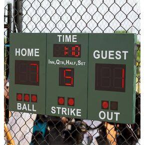 Mobile Score Portable Scoreboard Kit LED Digital Scorer Bluetooth APP Control, Positive Countdown/Stopwatch/Score Display for Baseball, Basketball, Rugby, Football, Tennis, Badminton, Table Tennis in Saudi Arabia