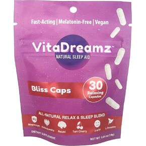 Melatonin-Free Sleep Gummies | Magnesium, Ashwagandha, Tart Cherry & L-Theanine | Natural Calm & Restful Sleep Support | Vegan, Sugar Free Bliss Berry | 60 Count in Saudi Arabia