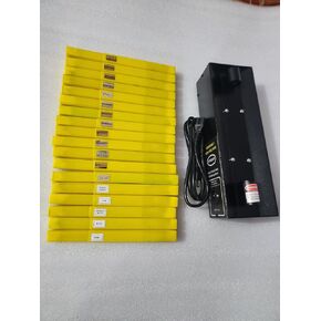 مجموعة أنابيب SAIISH® Spectrum مكونة من 18 قطعة مزودة بمصدر طاقة 110 فولت، ومجموعة أنابيب التحليل الطيفي المملوءة بالغاز مقاس 26 سم (10.2 بوصة) لعروض مختبر الفيزياء والكيمياء in Kuwait