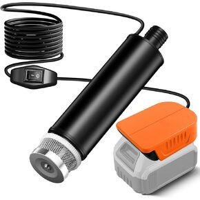 Cordless Water Transfer Pump Compatible for Dewalt 20V Battery, Portable Submersible Pump for Pool, Garden, Pond, Fish Tank, Camping (Battery Not Included) in Kuwait