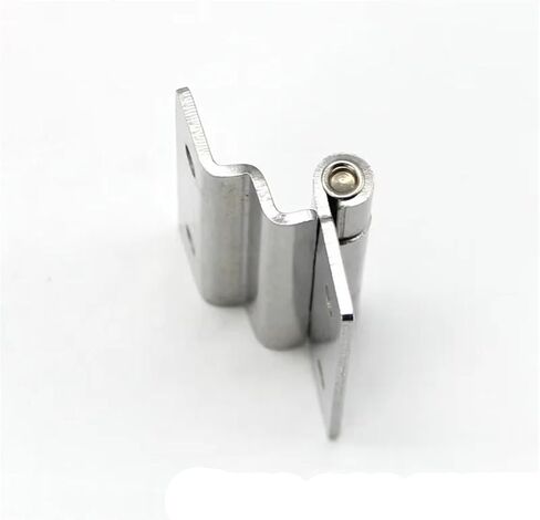 Double Right-Angle Bent Hinge for Industrial Cabinets and Equipment, Folding 304 Stainless Steel 180 Degrees 1Pcs in Saudi Arabia