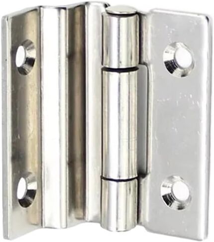 304 Stainless Steel Stepped Right-Angle Bent Hinges for Industrial Machinery and Automation Equipment Cabinets 1Pcs in Saudi Arabia