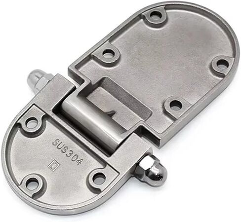 موصل باب خزانة الآلات للمعدات الصناعية - مفصلات من الفولاذ المقاوم للصدأ 304 شائعة الاستخدام قطعة واحدة in Kuwait