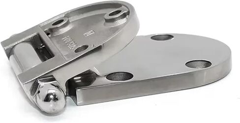 موصل باب خزانة الآلات للمعدات الصناعية - مفصلات من الفولاذ المقاوم للصدأ 304 شائعة الاستخدام قطعة واحدة in Kuwait