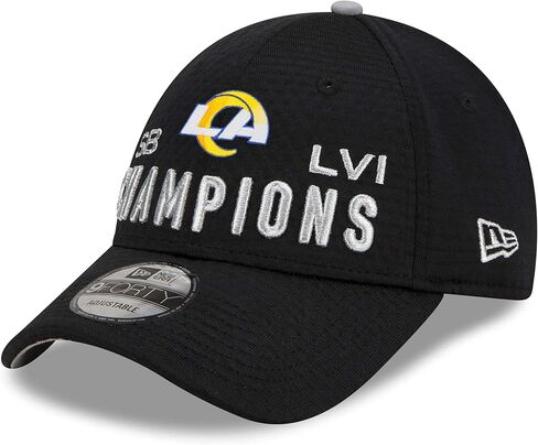 قبعة New Era الرجالية NFL Super Bowl LVI Champions Locker Room Trophy Collection 9FORTY Snapback قابلة للتعديل in Kuwait