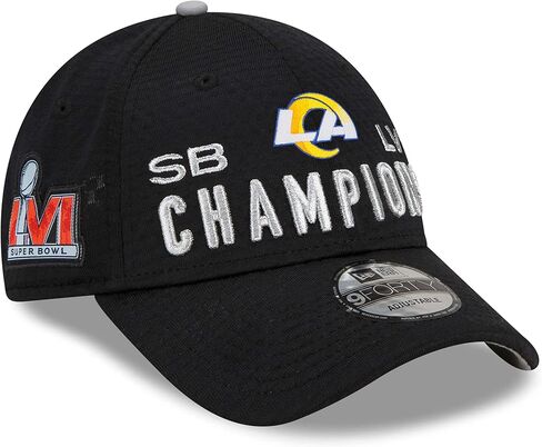 قبعة New Era الرجالية NFL Super Bowl LVI Champions Locker Room Trophy Collection 9FORTY Snapback قابلة للتعديل in Kuwait