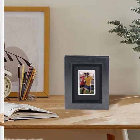 Trading Card Display Frame, Sports Card Display Box Wall Mount Baseball Card Display Case Card Holder for 1 Standard Cards Display for Basketball Football Hockey MTG, Clear Card Holder Not Included in Kuwait