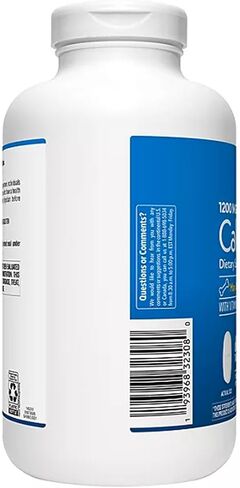Members Mark Calcium with Vitamin D3 Tablets, 600 ct. - Supports Bone & Muscle Health - High Potency Calcium 1200 mg & Vitamin D3 40 mcg in Saudi Arabia