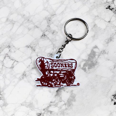 Desert Cactus University of Oklahoma Keychain Car Keys Holder (PVC A) in Saudi Arabia