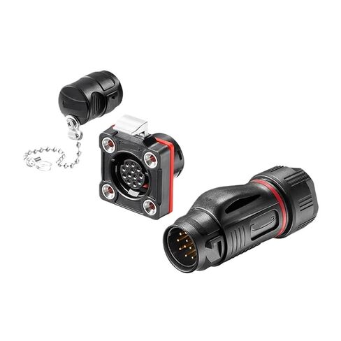 BD-20 البلاستيك الطيران الرسمي 3-core 2-14-core CNC Machinery Industrial Connector (5 core) in Kuwait