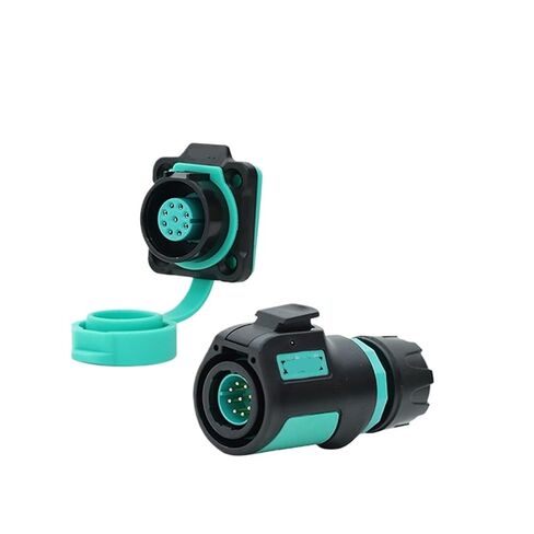 K16 Aviation Socket 2-3-4 Core Square Connector IP67(4 core Plug B4 Square Socket 10A500V) in Saudi Arabia