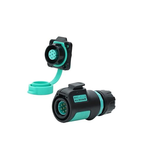 K16 Aviation Socket 2-3-4 Core Square Connector IP67(4 core Plug B4 Square Socket 10A500V) in Saudi Arabia