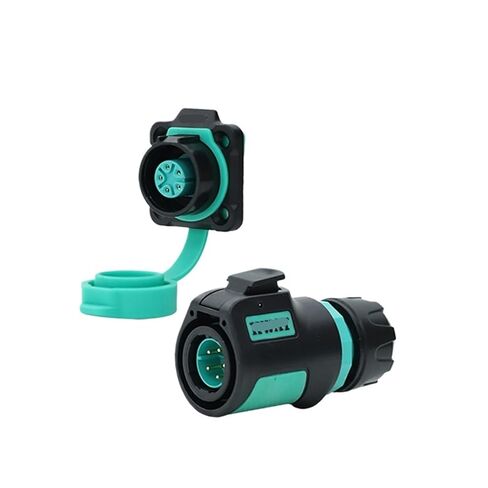 K16 Aviation Socket 2-3-4 Core Square Connector IP67(4 core Plug B4 Square Socket 10A500V) in Saudi Arabia