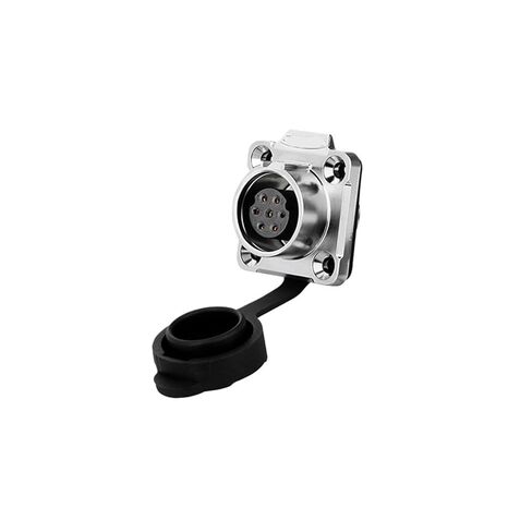 LP16 Aviation and Socket Metal Round 7-core PIN pin Power Signal Industrial Connector(Flange Female seat) in Saudi Arabia