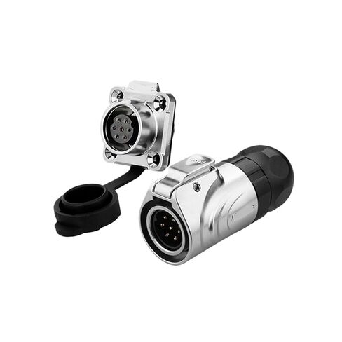 LP16 Aviation and Socket Metal Round 7-core PIN pin Power Signal Industrial Connector(Flange Female seat) in Saudi Arabia