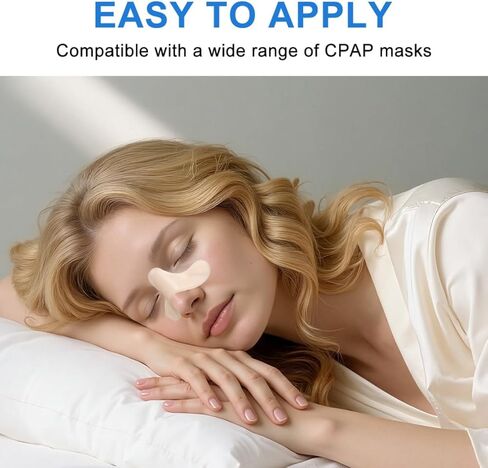 وسادات أنف CPAP مكونة من 8 قطع من وسادات جل الأنف العالمية لقناع CPAP يمكن تشذيب بطانات السيليكون لتقليل العلامة والضغط in Kuwait