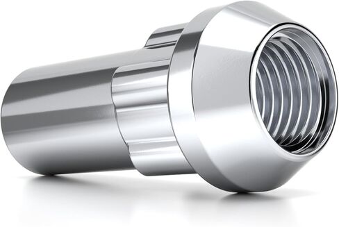 White Knight 540505 Chrome M14x2 Acorn Xtra Long Socket Lock, (Random Pattern) 4 Pack in Saudi Arabia
