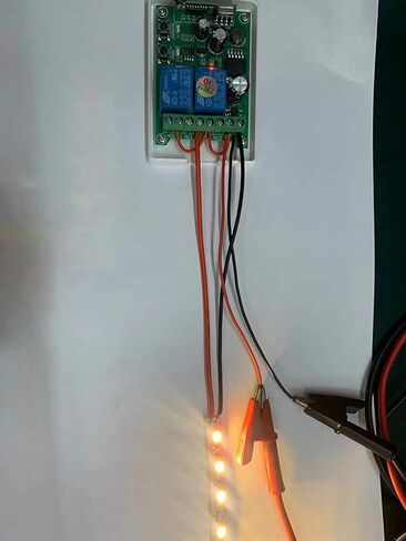 2 Channels Multi-Function Wide Voltage Remote Control Switch 12V 24V 36V 48V DC AC Wireless Remote Control Switch lamp Motor Forward and Reverse Rotation with Industrial Waterproof Remote Controller in Saudi Arabia
