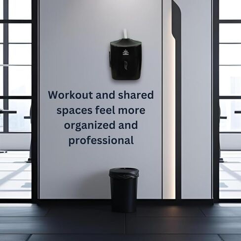 موزع المناديل المبللة من Gym Equip - سهل التركيب، يحمل ما يصل إلى 1500 منديل. الصالات الرياضية والمرافق والفنادق والمكاتب in Kuwait