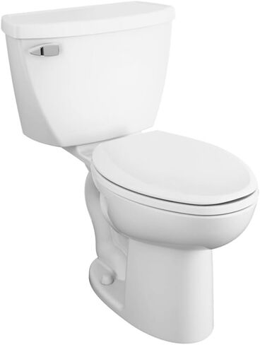American Standard 2467016.020 Cadet Two-Piece Pressure Assisted Toilet, Chair Height, Elongated Front, White, 1.6 GPF in Saudi Arabia