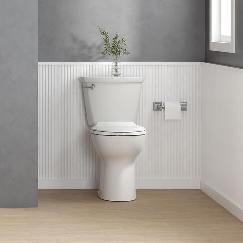 American Standard 2467016.020 Cadet Two-Piece Pressure Assisted Toilet, Chair Height, Elongated Front, White, 1.6 GPF in Saudi Arabia
