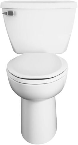 American Standard 2467016.020 Cadet Two-Piece Pressure Assisted Toilet, Chair Height, Elongated Front, White, 1.6 GPF in Saudi Arabia