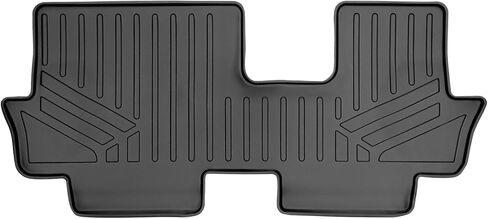 Smartliner مخصص Fit Floor Mats 3 صفوف وبطانة شحن خلف مجموعة الصف الثاني متوافق مع 2022-2025 Mitsubishi Outlander in Kuwait