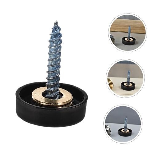 TIDTALEO 12pcs Stainless Steel Decorative Screw Covers Caps for Bathroom Mirrors Kitchen Panels and Arts Crafts Mirror Fasteners with Strong Fastening Power in Saudi Arabia