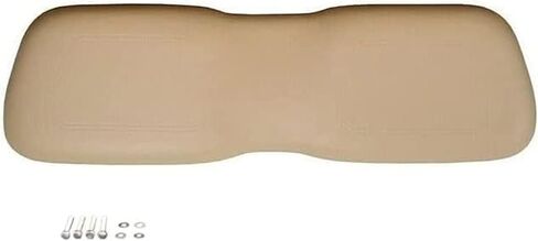 Huskey Parts Company Golf Cart Seat Cushion, Tan Color Front Bottom Seat for EZGO Medalist, TXT 1994 to 2013, Golf Cart Front Seat Replacement with Mounting Hardware & Hinges in Saudi Arabia