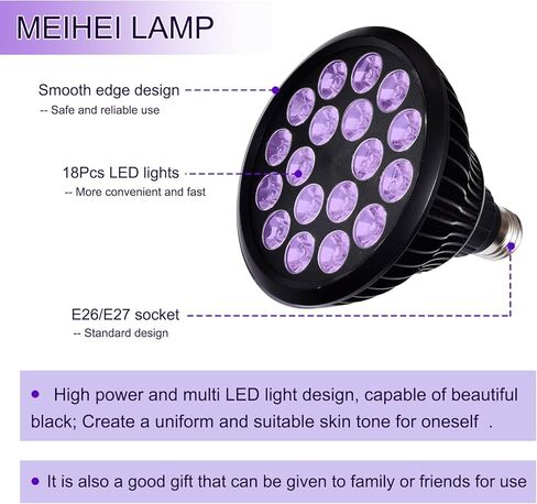 Tanning Lamp for Home Use Purple Light for Indoor in Saudi Arabia