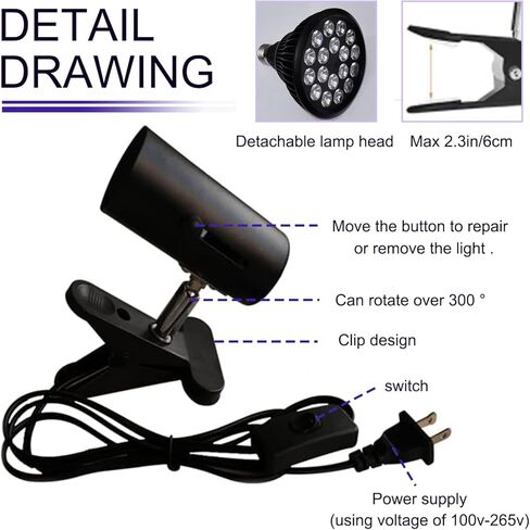Tanning Lamp for Home Use Purple Light for Indoor in Saudi Arabia