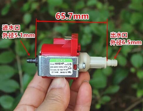 AC 220V 230V 27W Electromagnetic Pump Coffee Machine Water Pump Plunger Pump High Pressure Small Flow in Saudi Arabia