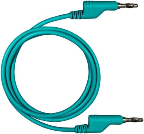 Test Lead Banana Plug Male Stackable to Banana Plug [39"] (Black/Red/Green/Blue/Yellow) in Saudi Arabia