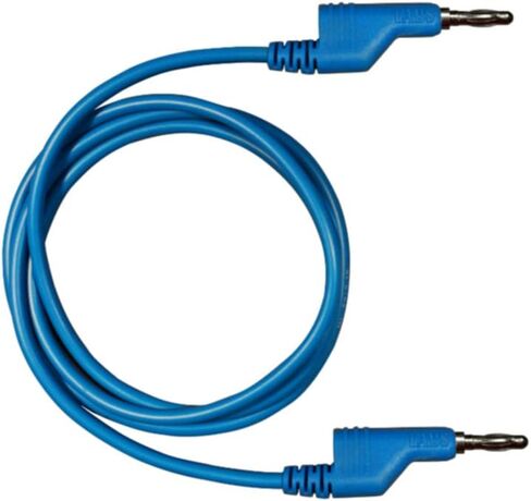 Test Lead Banana Plug Male Stackable to Banana Plug [39"] (Black/Red/Green/Blue/Yellow) in Saudi Arabia