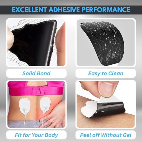 20 قطعة من وسادات استبدال وحدة عشرات من سانتاميديكال، وسادات وحدة عشرات مع أقطاب كهربائية طويلة الأمد، مجموعة وسادات أقطاب كهربائية لوحدة عشرات خالية من اللاتكس متوافقة مع أجهزة عشرات EMS in Kuwait