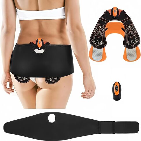 FOPIE HIPS Trainer, ABS Stimulator Electronic Muscle Toner, Smart Wearable Butt Lifting Machine, Body Beauty Workout Equipment for Men Women in Kuwait