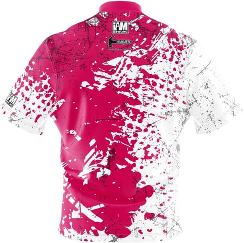 شعار Infusion I AM بولينج جيرسي بأكمام قصيرة وياقة وشاح 2222-HM صنع في الولايات المتحدة الأمريكية in Kuwait