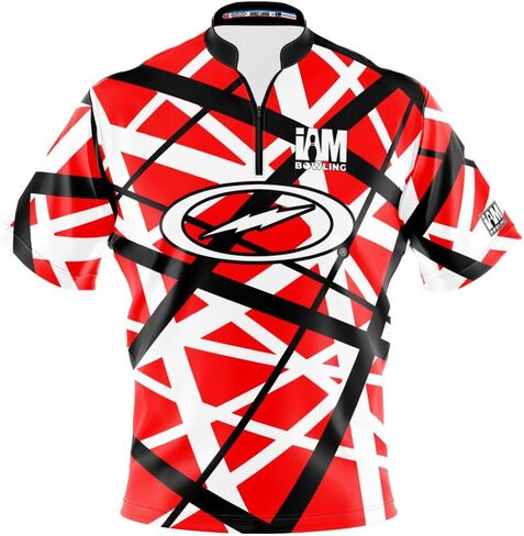 قميص بولينج مصبوغ بشعار Infusion (ياقة وشاح) - تصميم I AM Bowling Fun 2032-ST - Storm in Kuwait