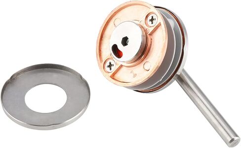 Keenso Toilet Privacy Door Indicator Lock Durable Rotating ScrewFastener Hardware, Stainless SteelZinc Alloy Bathroom Indicator Door Lock for Public Restroom, EngagedVacant for Shopping MallHospital in Saudi Arabia